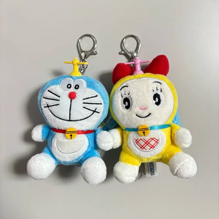 정품 도라에몽 대나무헬리콥터 인형 키링