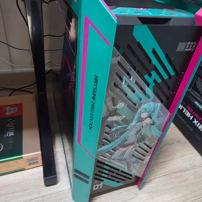 하츠네미쿠 에디션 본체 (저장장치만 제거)