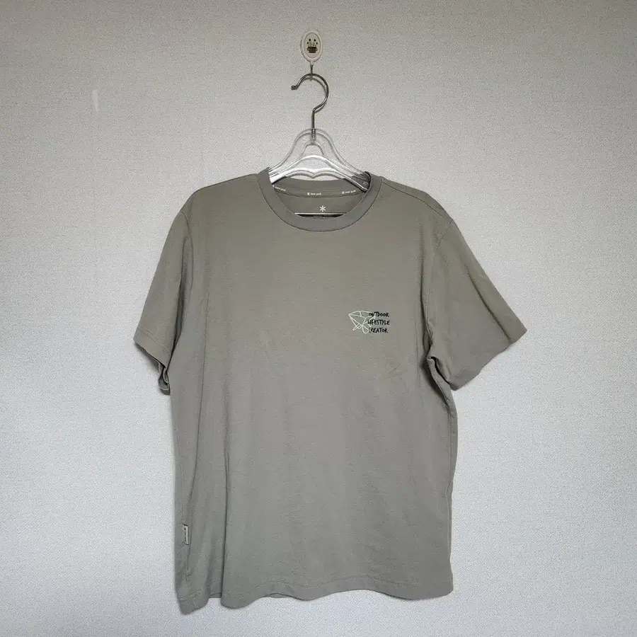 스노우피크 티셔츠 카키색 95