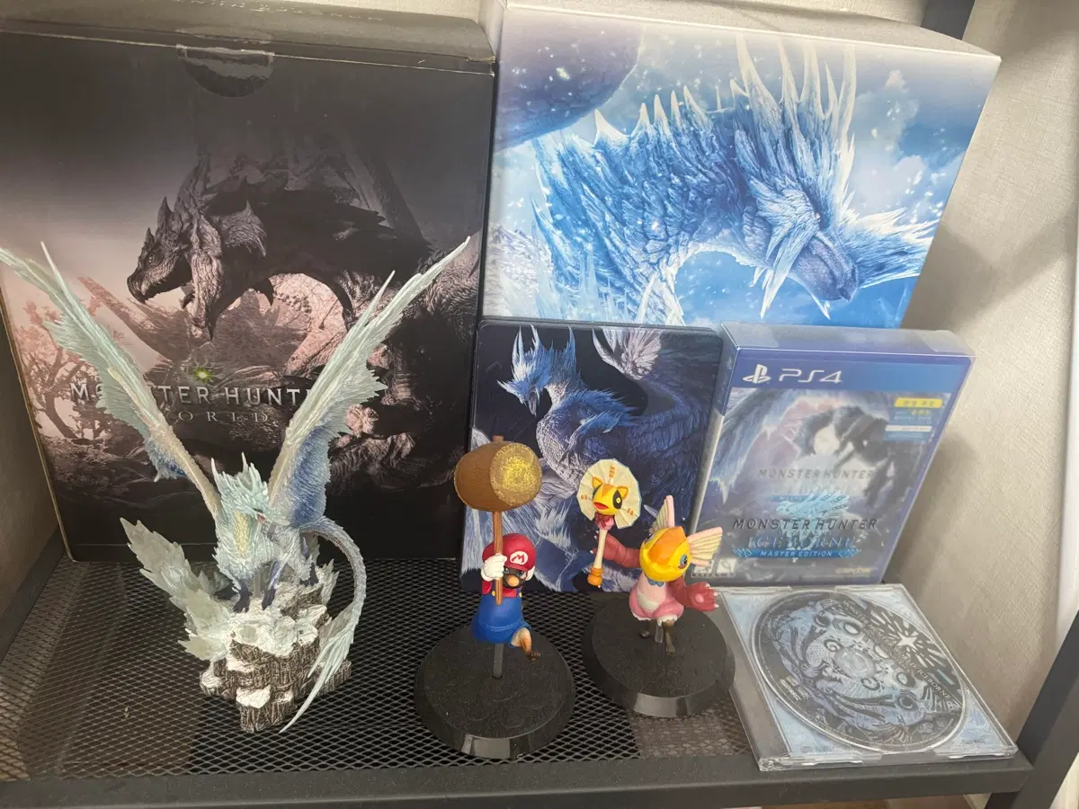 몬스터헌터 월드 아이스본 PS4 패키지