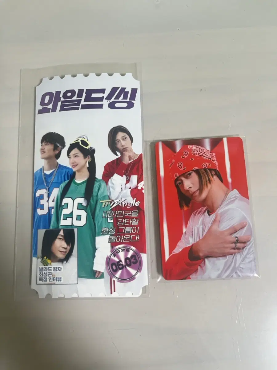 와일드씽 오리지널티켓