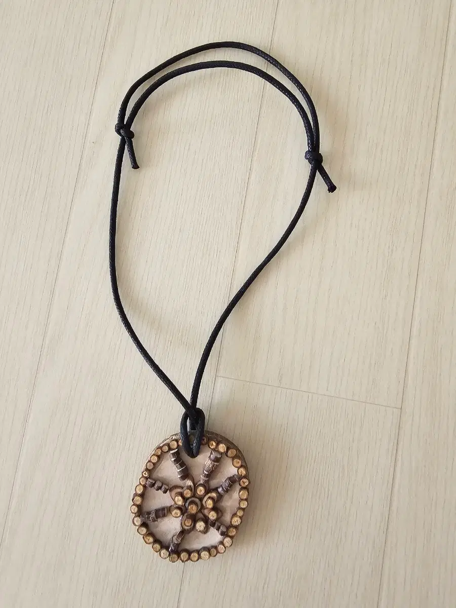 Wooden necklace