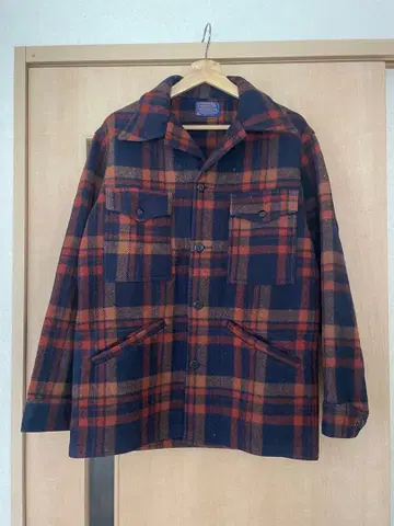PENDLETON 울 자켓 체크 무늬 S 사이즈