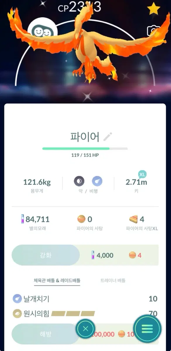 가라르 파이어 이로치 판매합니다
