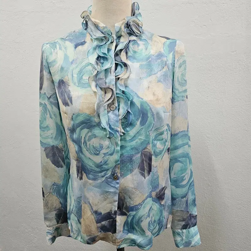 HANAE MORI JAPAN 블라우스 여 38 J6619
