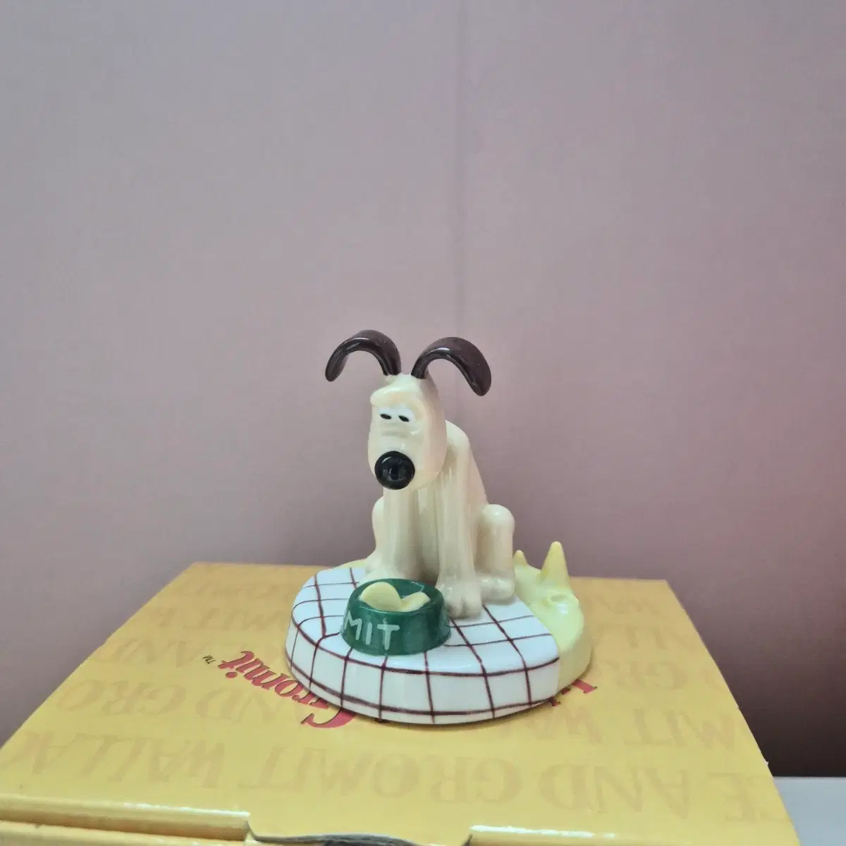 월레스와그로밋 그로밋 달치즈 콜포트 피규어