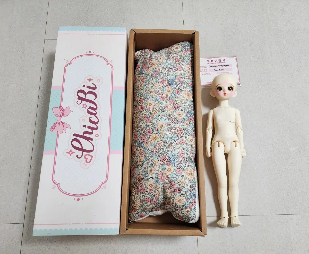 치카비 밀크 페코 31 롱유딩 구체관절인형