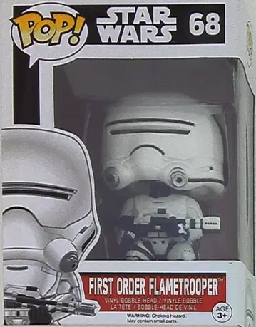 FUNKO POP/스타 워즈 퍼스트 오더 프레임 트루퍼 68