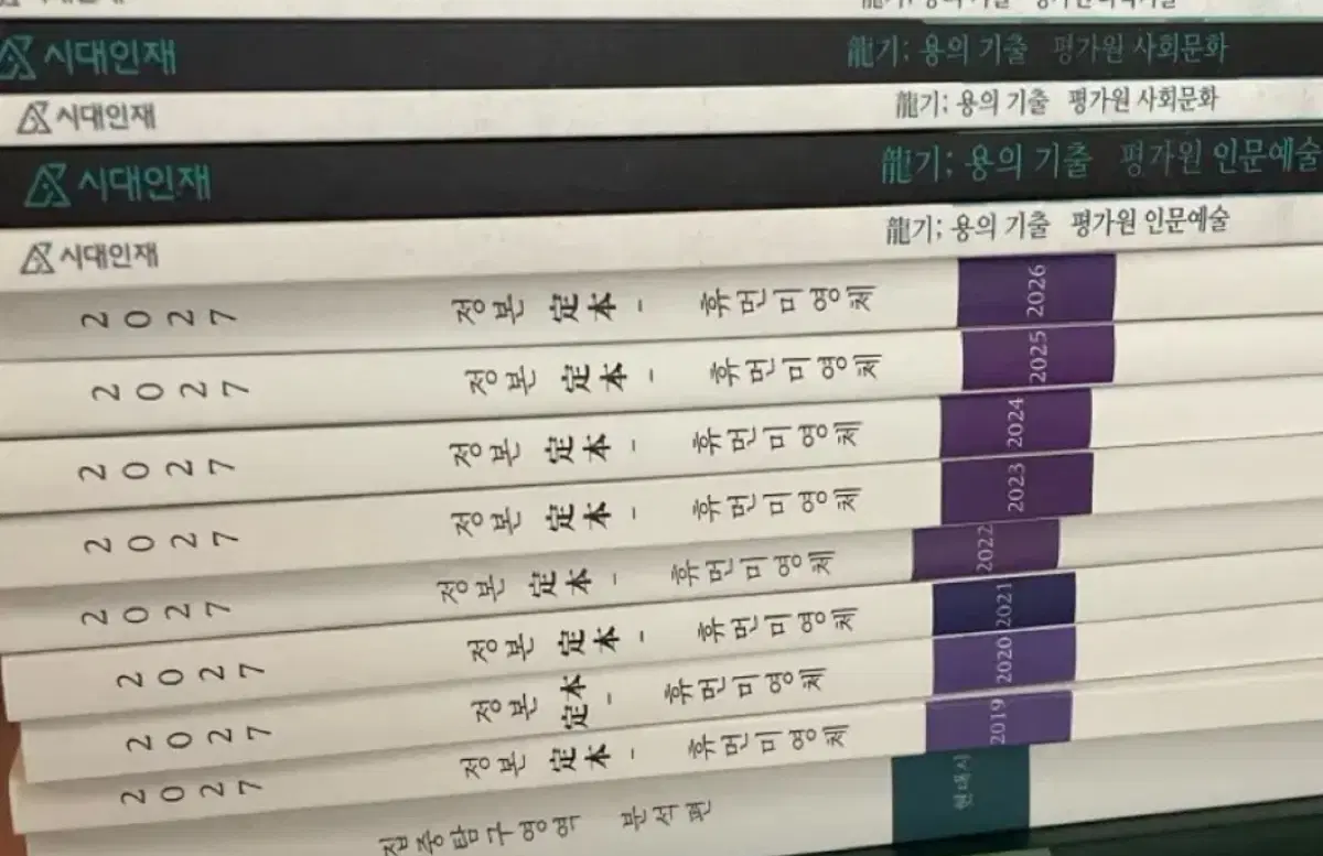 유신t 휴먼미영체 2019-2024 시대인재 국어