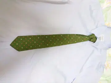 브룩스 브라더스 넥타이 그린 코몬 무늬