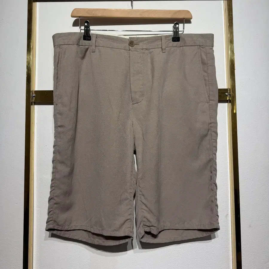 NORSE PROJECTS 린넨 혼방 숏 팬츠 베이지 W34