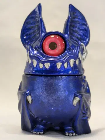 SO-TA 단안 박쥐 아이비 EYEBAT BEAST one up. 한정판 KAGEMARU DESIGNS 메탈릭 Body 다크 블루 (보라색/눈 빨검)