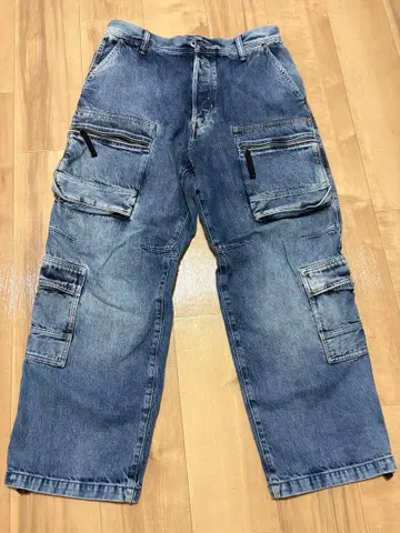 G-STAR RAW 카고 데님 팬츠