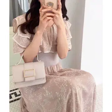 MAJESTIC LEGON 더블 컬러 코르셋 원피스