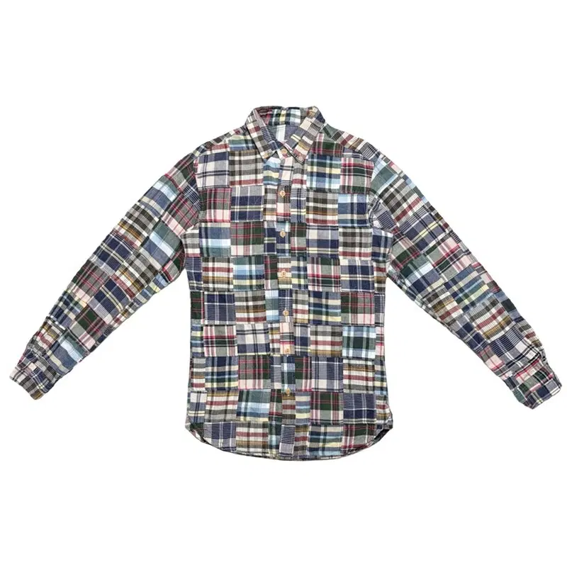 BROOKS BROTHERS 패치워크 셔츠  S