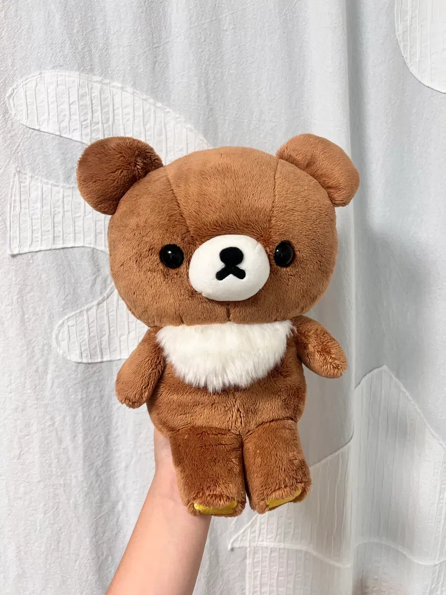 산엑스 가슴털 이쁜 코구마 인형 중형