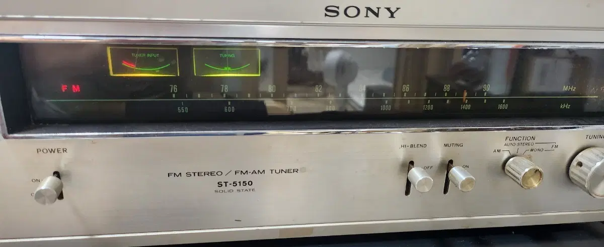 소니 FM/AM 튜너 ST-5150