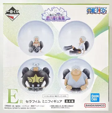 BANDAI SPIRITS 제일복권 원피스 그려나갈 미래 E상 S-베어 세라핌 미니피규어