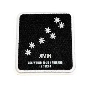 BTS 아리랑 월드 투어 지민 와펜 스티커 도쿄