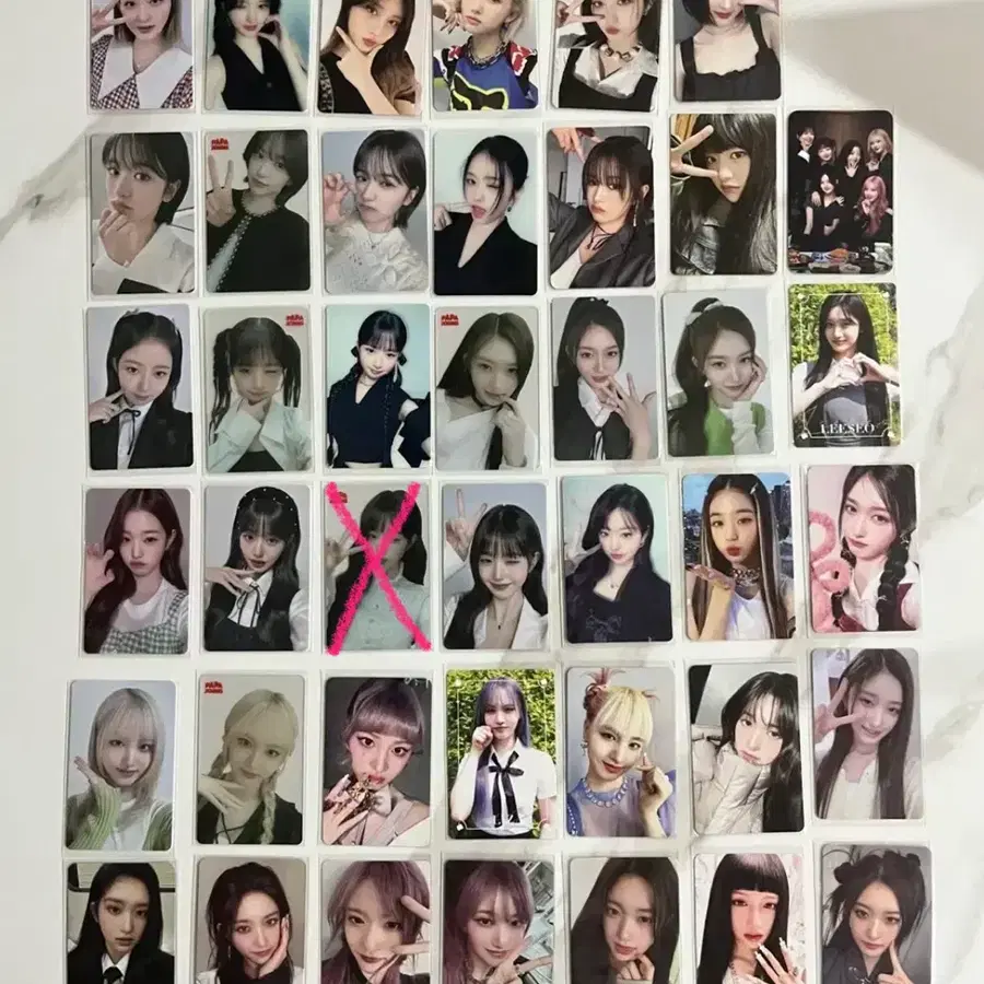 아이브 포카 처분합니다 (전멤 다 있어요! 일괄구매 아니여도 구매 가능!!!)