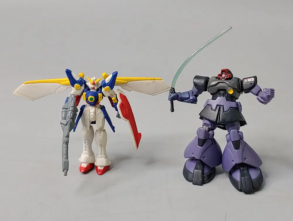 반다이 1/400 스케일 미니어처 피규어 시리즈 건담 콜렉션 Gundam Collection 2종