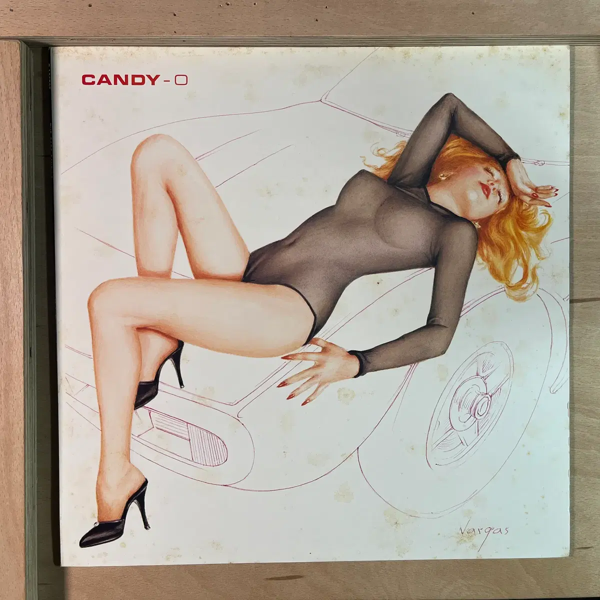 The Cars Candy O 일본 초반 1979년 LP