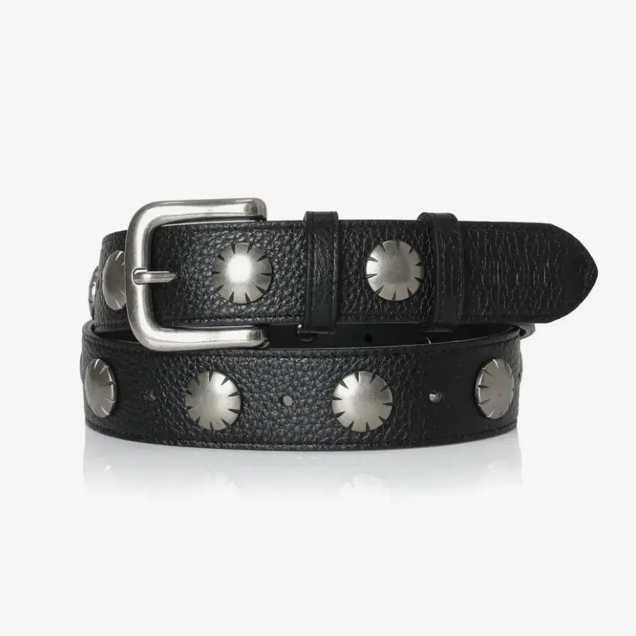 카키포인트 Big Stud Belt (black)