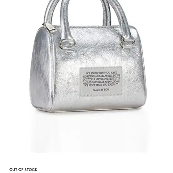 EOW Sunday bag (silver)