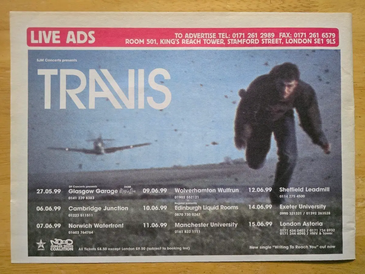 포스터 TRAVIS 트래비스 스크랩