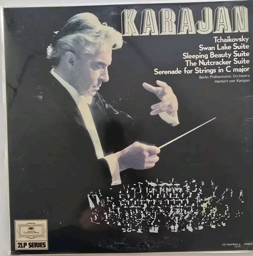 헤르베르트폰카라안 2LP KARAJAN/ MINT