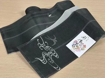 [새상품] 여름용 샤오리 4치 반폭 오비 염색 오비 여름 기모노 오비 유카타 오비 제비 일본제