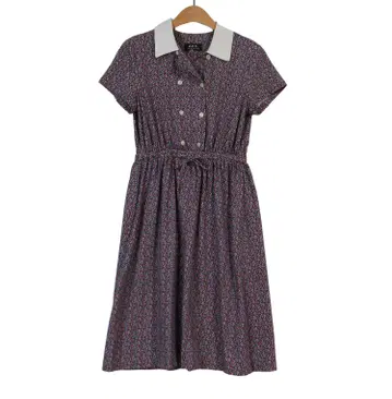 A.P.C. 플라워 원피스 36 프렌치 미디원피스