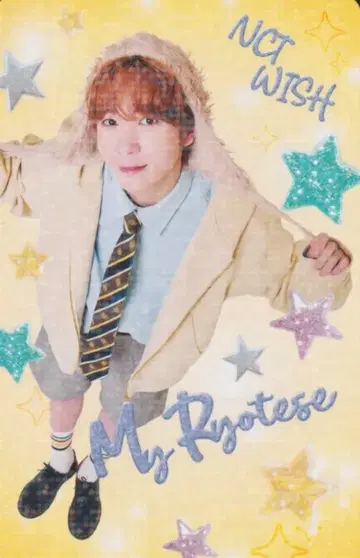 NCT WISH 랜덤 포토 카드 RYO 2025 NCT WISH 1st CONCERT TOUR INTO THE WISH Our WISH SP