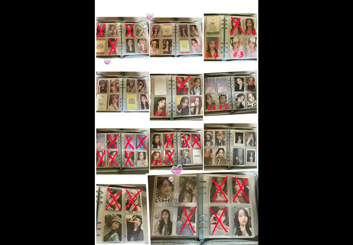 엔믹스 포카 전품목 개당 0.1