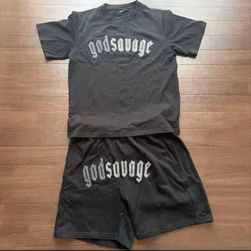 godsavege 고트사베지 블랙&그레이 셋업