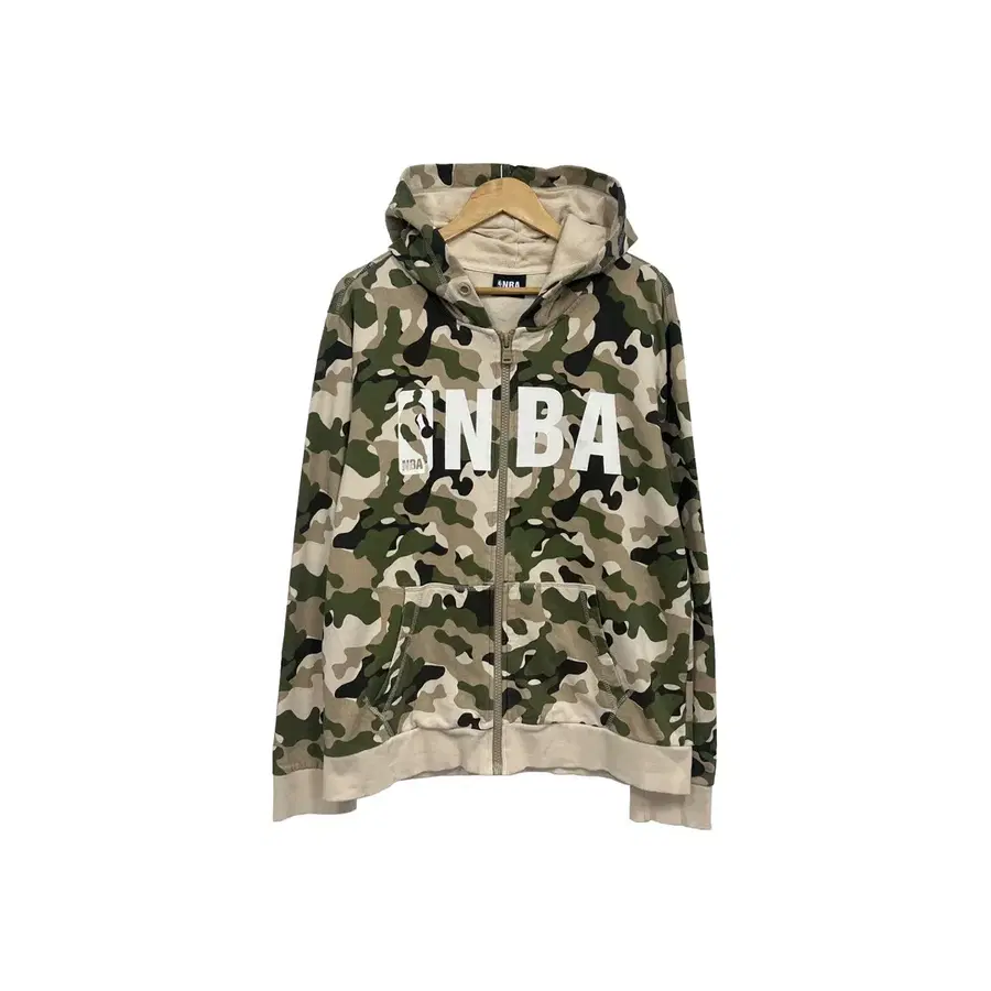 [110] NBA 빅로고 카모 플라쥬 풀 후드집업