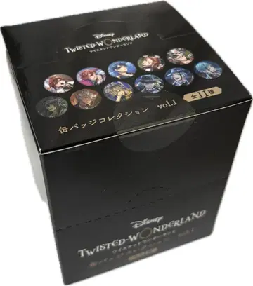트위스티드 원더랜드 캔뱃지 컬렉션 기숙사 의류 1BOX