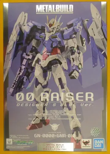 BANDAI SPIRITS METAL BUILD 더블오 라이저 디자이너 블루 Ver.