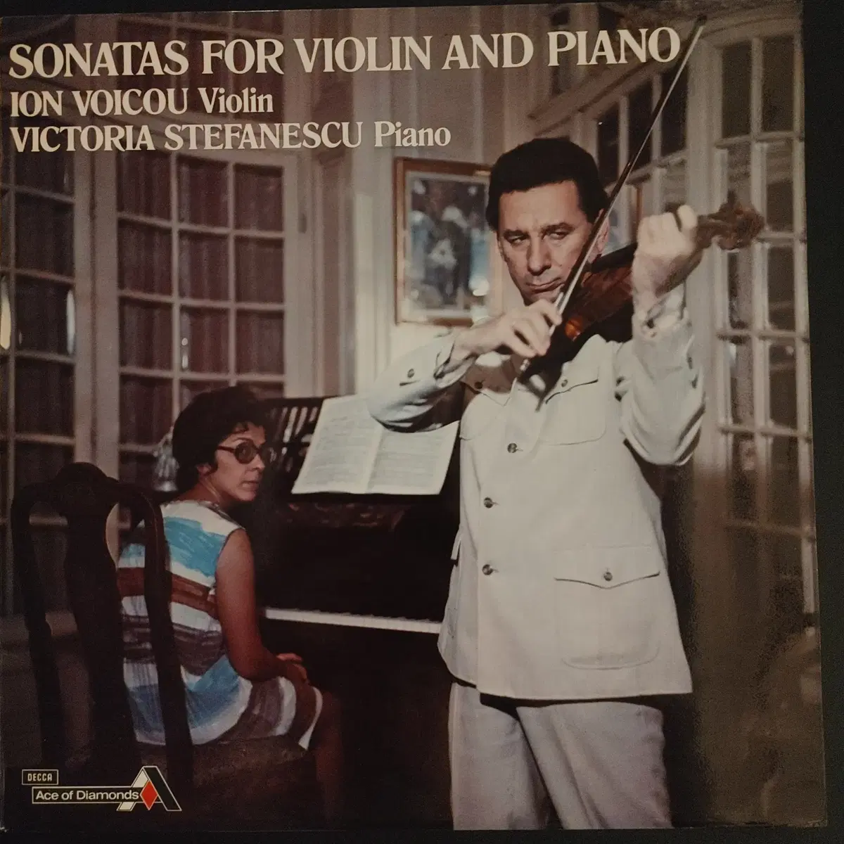 ORIGINAL DECCA LP - ION VOICOU/RAVEL