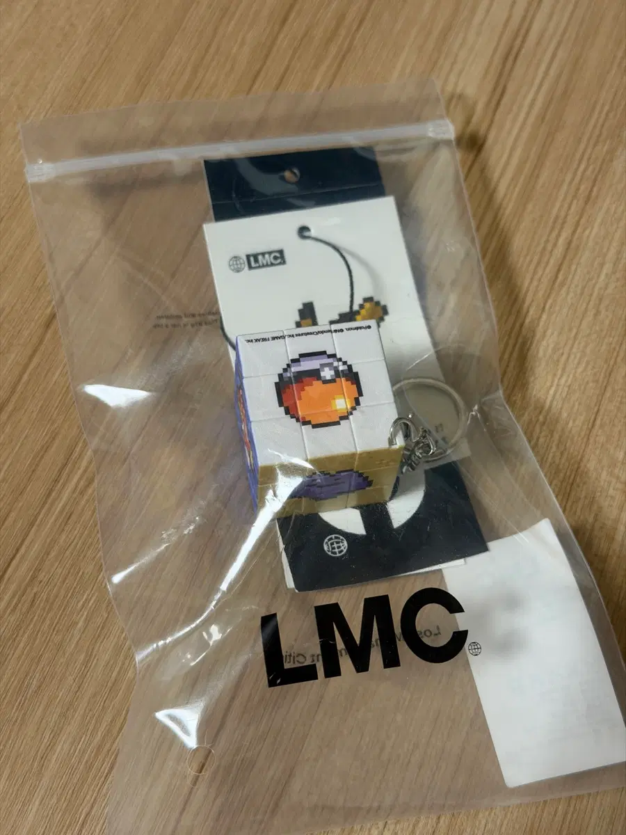 LMC 엘엠씨 포켓몬 픽셀 큐브 키링
