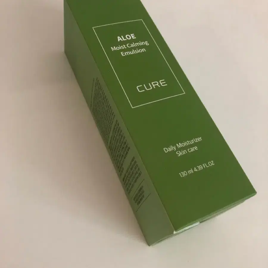 큐어 알로에 모이스트 카밍 에멀전 스킨케어 새제품