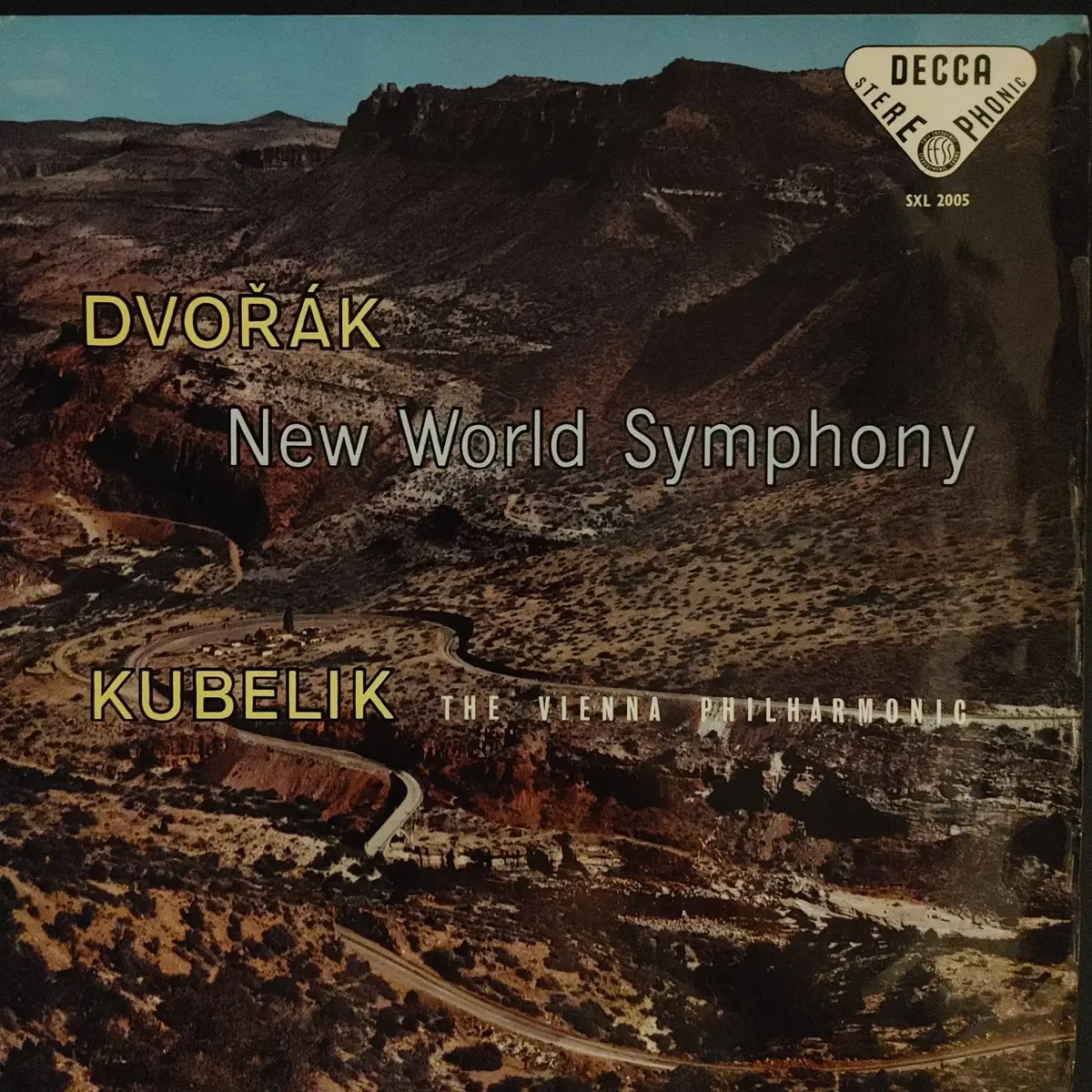 ORIGINAL DECCA LP - KUBELIK/DVORAK NEW WORLD