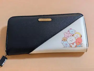 BT21 라운드 지퍼 장지갑