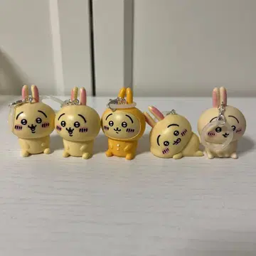 치이카와 (먼작귀) 토끼 메지루시 액세서리 참 5개