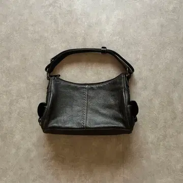 아카이브 그런지 숄더백 다크 브라운