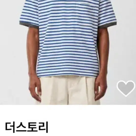 [새상품]더스토리스트라이프 링거 반팔티