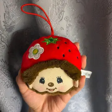 몽치치 스카이베리 도치기 봉제 인형 키링