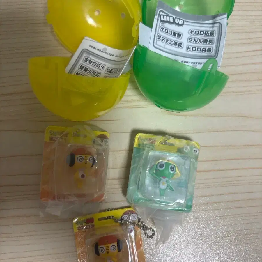 개구리 중사 케로로 블리스터 참 컬렉션 키링 가챠 일괄