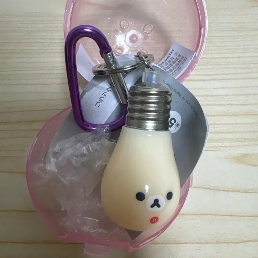 리락쿠마 코리락쿠마 전구 키링