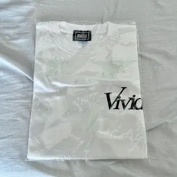 MAZZEL Vivid T셔츠 화이트 S사이즈